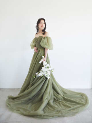 カーキドレスご紹介