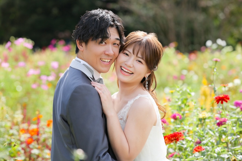 秋晴れの昭和記念公園