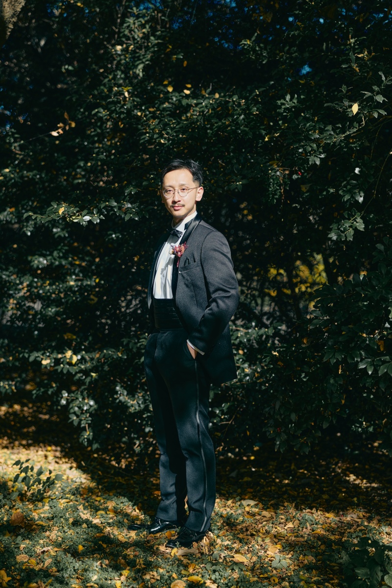 イチョウと洋装でエレガント撮影✨