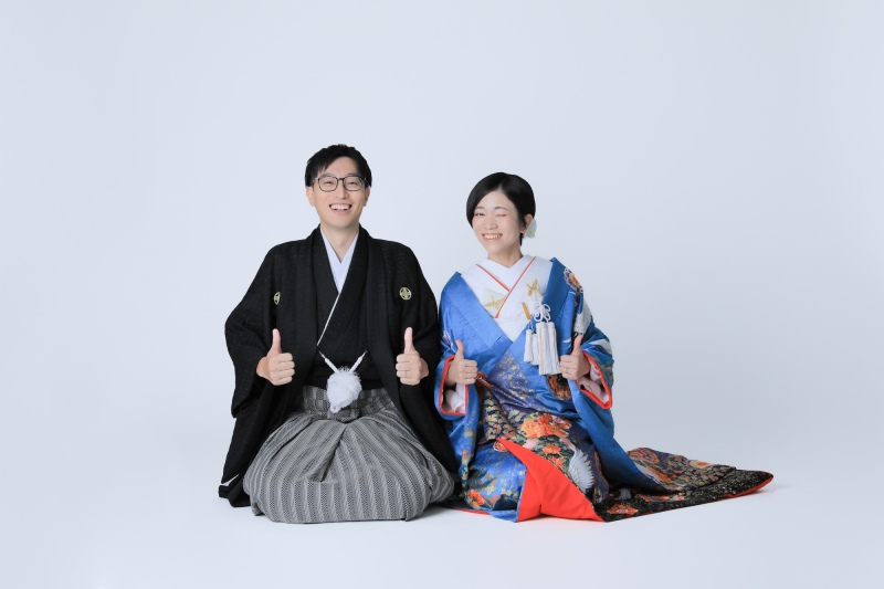 【和装スタジオ&洋装スタジオ撮影】