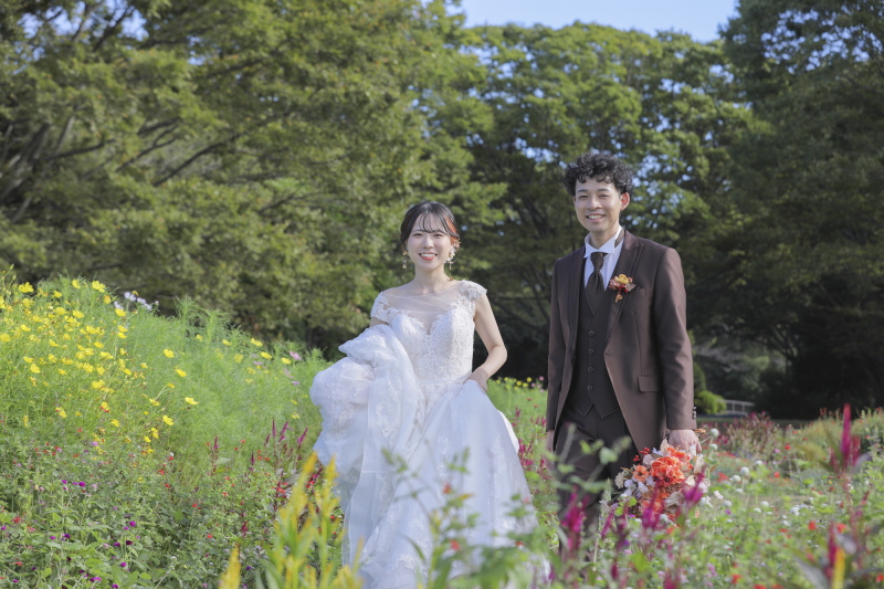 昭和記念公園で和洋撮影!
