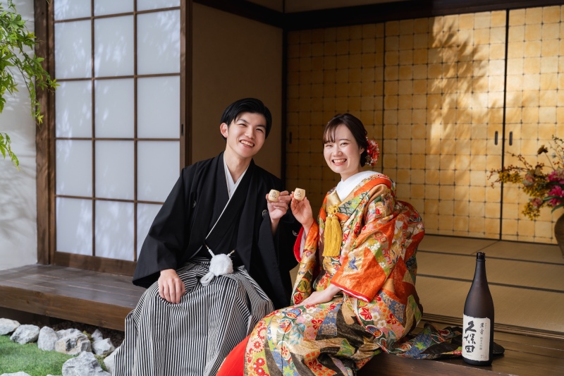 小物でお二人らしい撮影を◎
