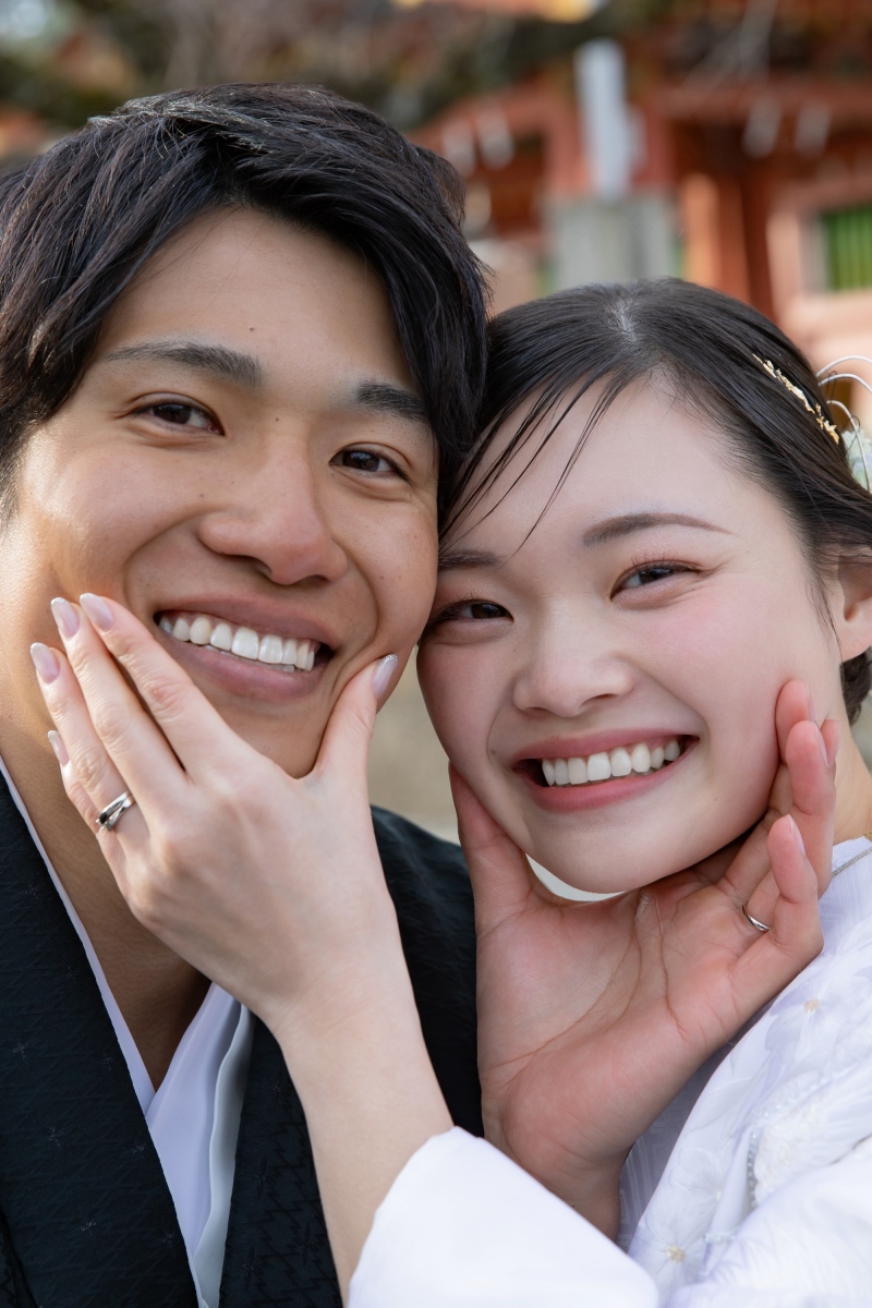 雪景色の富士山