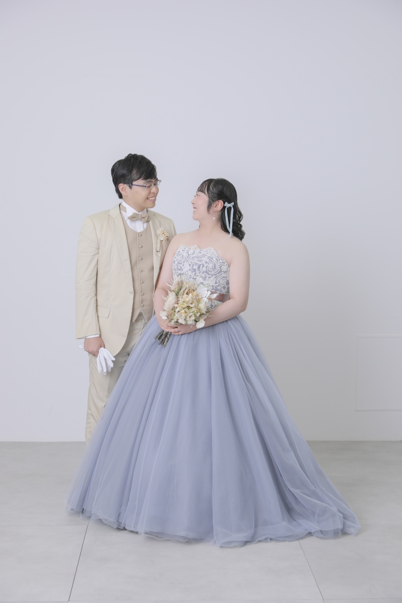 洋装ハウススタジオで2着撮影