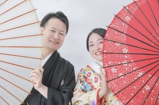 カメラマンヘアメイクW指名で和装の撮影を残しました!