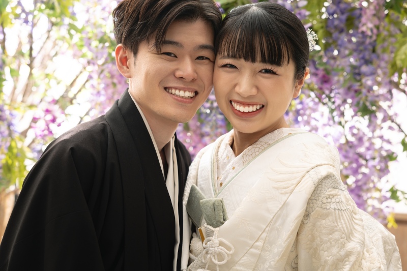 屋内庭園スタジオ撮影