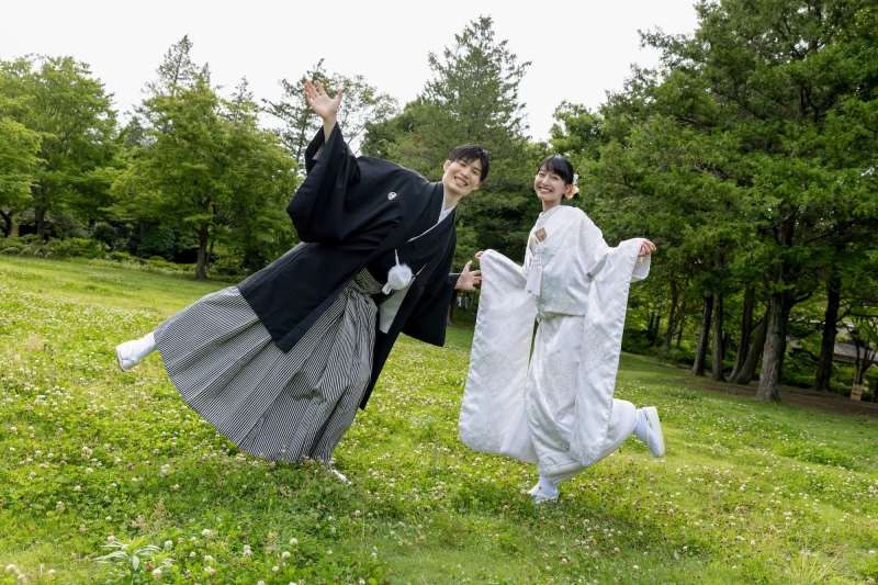 昭和記念公園和装撮影