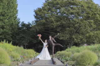 昭和記念公園で和洋撮影！