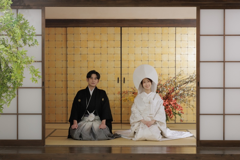 色打掛で高幡不動尊ロケ⛩️