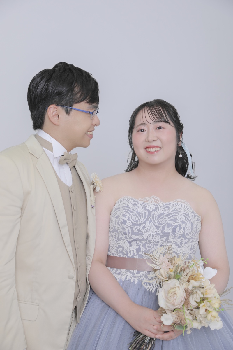 洋装ハウススタジオで2着撮影