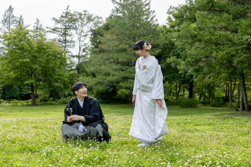 昭和記念公園和装撮影