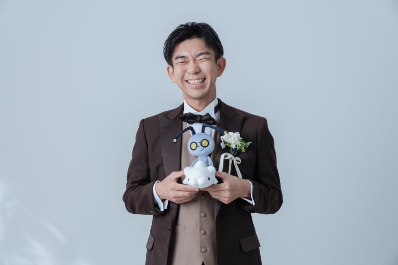 ポケモンと一緒に、笑顔あふれるウェディングフォト♪