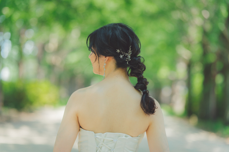 洋装ヘアスタイル