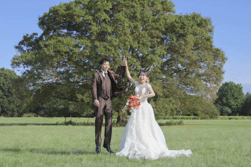 昭和記念公園で和洋撮影!