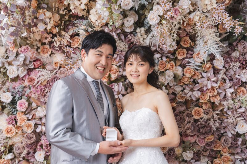 お子様やご家族様とのファミリーフォトウェディング♡