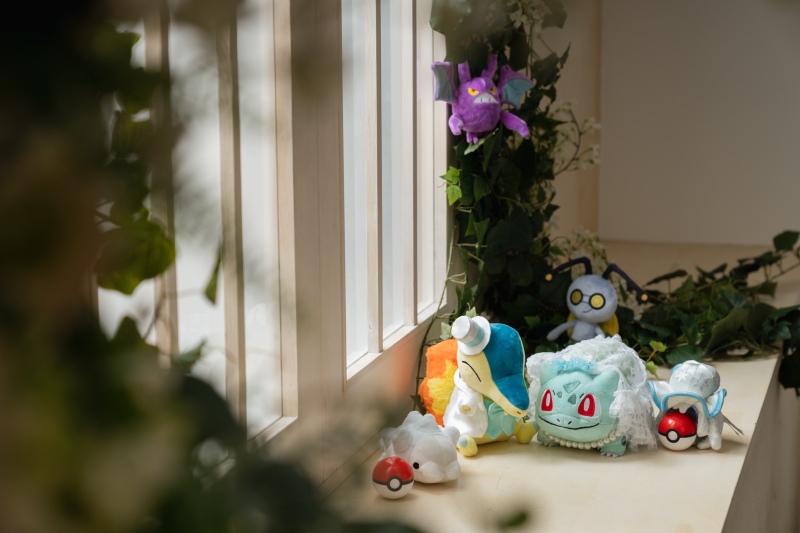 ポケモンと一緒に、笑顔あふれるウェディングフォト♪