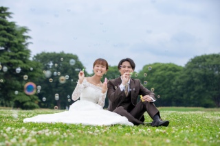 新緑の昭和記念公園
