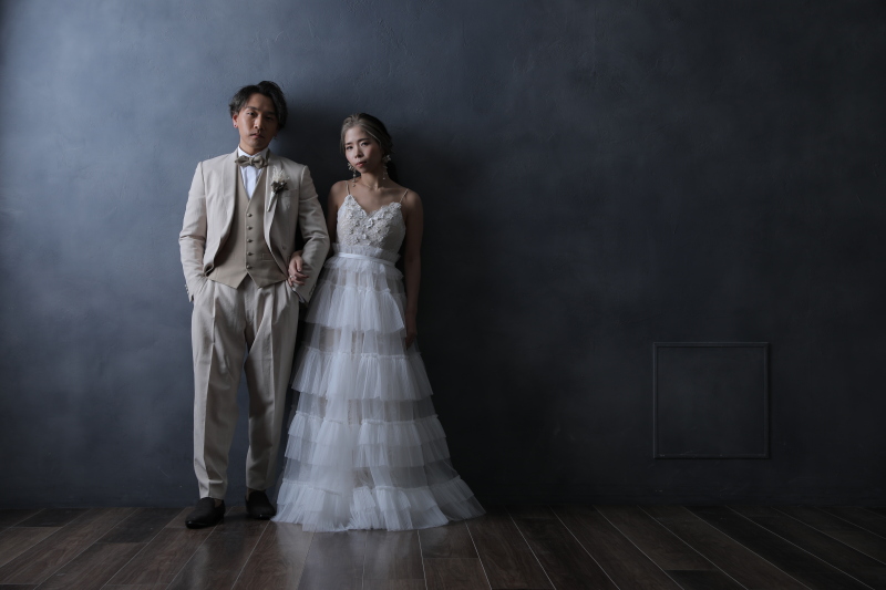 お洒落な新郎新婦様