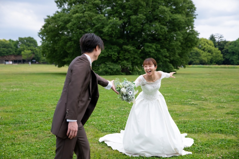 新緑の昭和記念公園