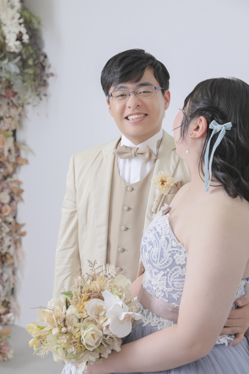 洋装ハウススタジオで2着撮影