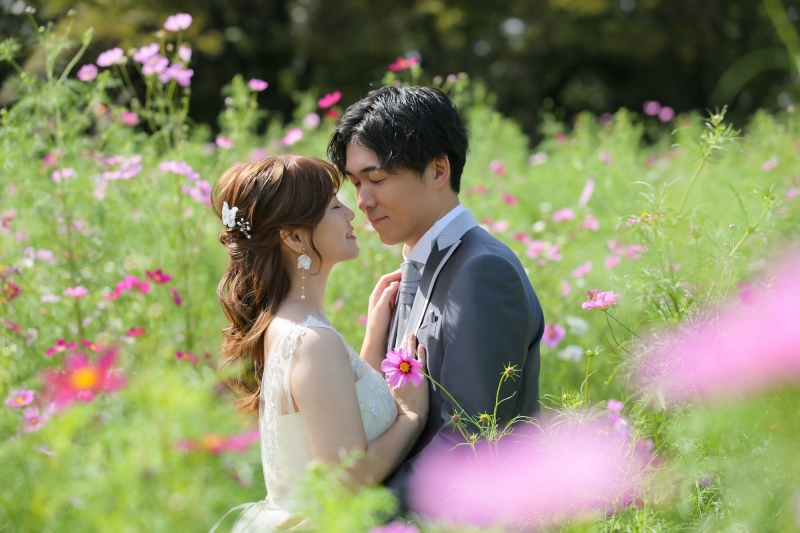 秋晴れの昭和記念公園