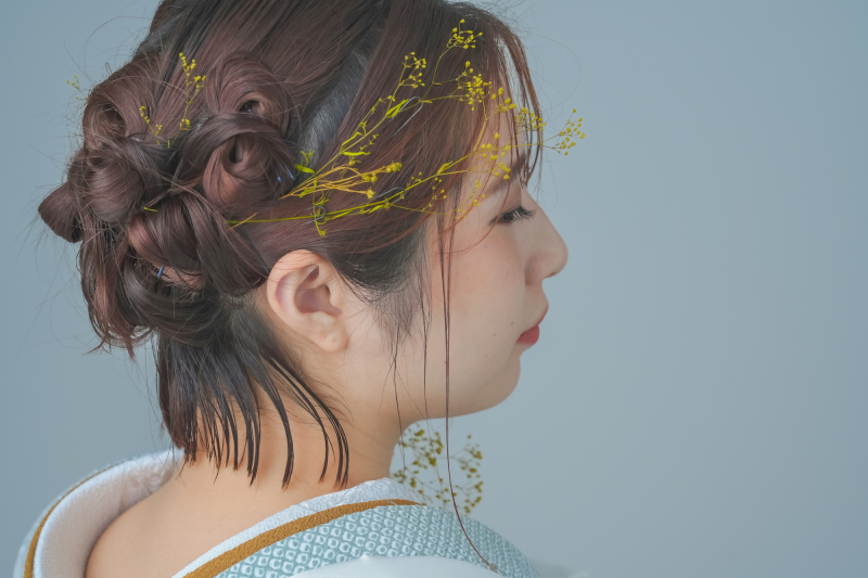 個性派ヘアメイク