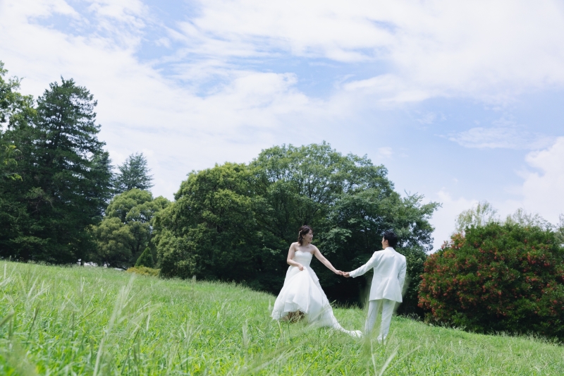 緑豊かな昭和記念公園！