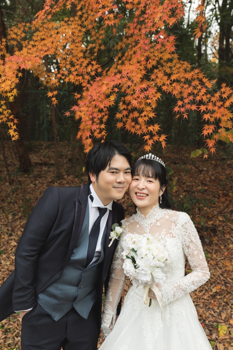 昭和記念公園洋装ロケーション＋屋内庭園スタジオ