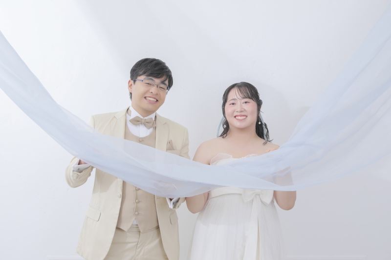 洋装ハウススタジオで2着撮影