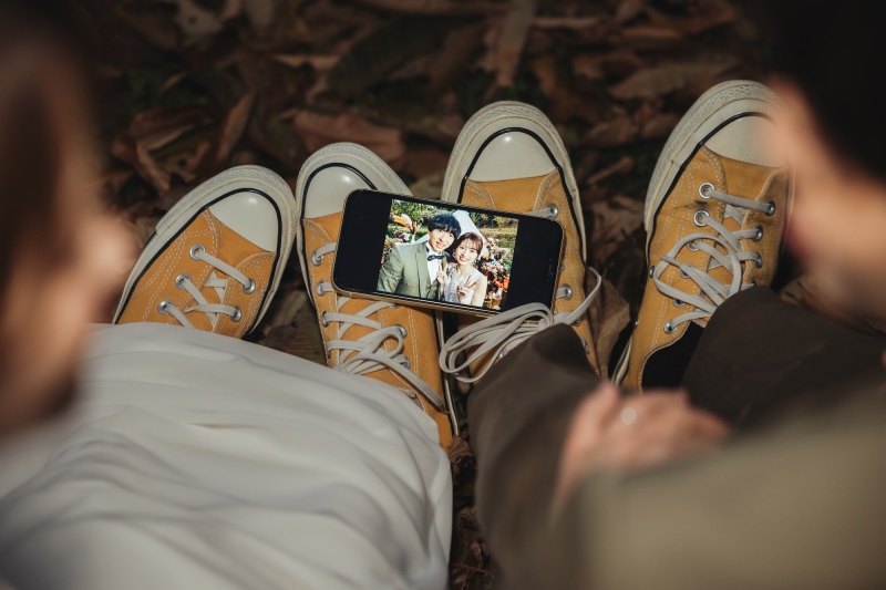 グランピング撮影