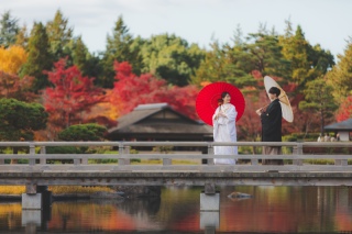 紅葉の昭和記念公園