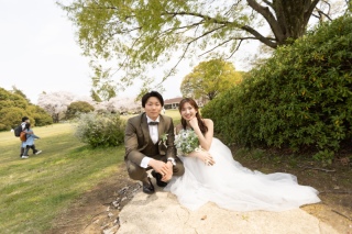 緑溢れるロケーション撮影