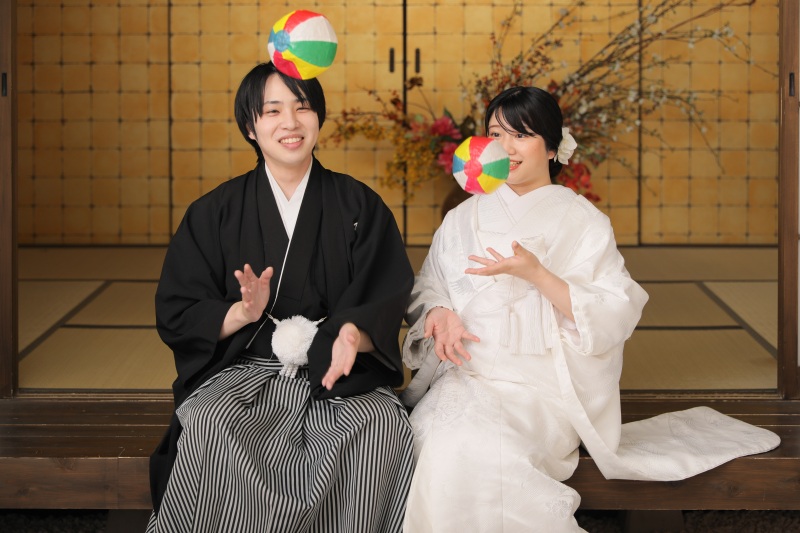 暑さも心配なし!スタジオ撮影