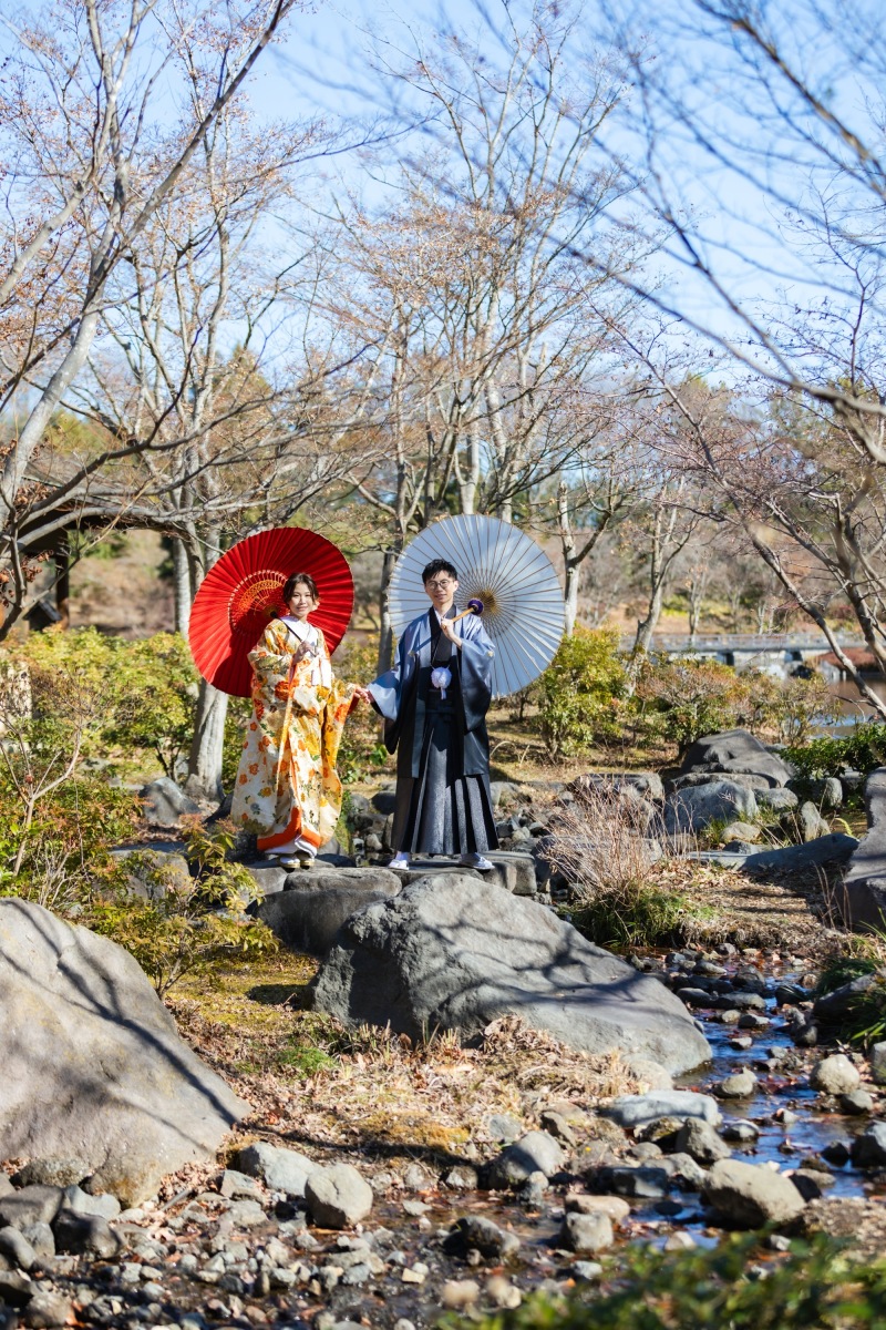 昭和記念公園の冬の撮影