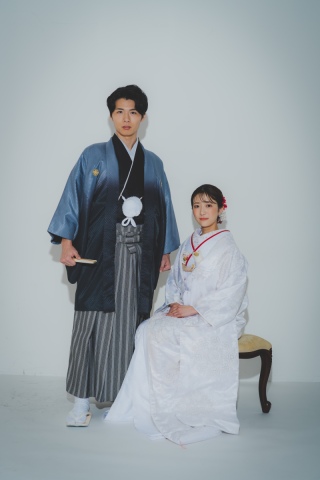 個性溢れる和装のお写真の紹介