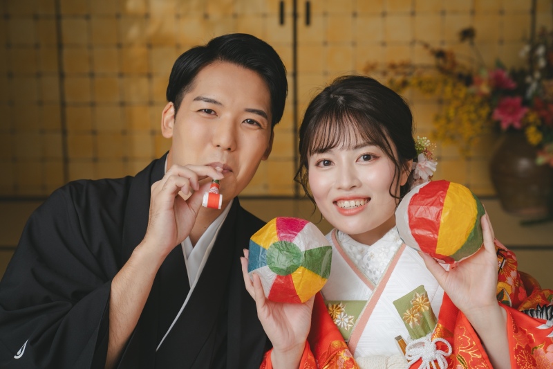 小物を使って楽しく撮影✴︎