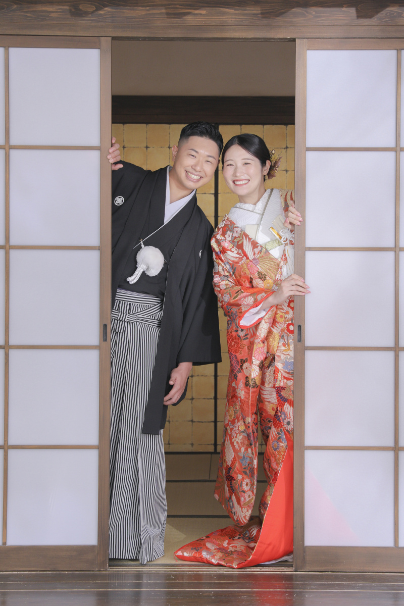 元気に和装洋装の撮影をしました!