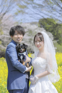 大切な家族と一緒に桜ロケ撮影に行ってきました！