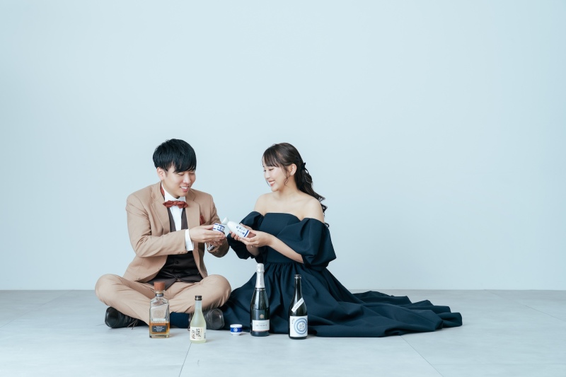 アイテムたくさんのスタジオ撮影