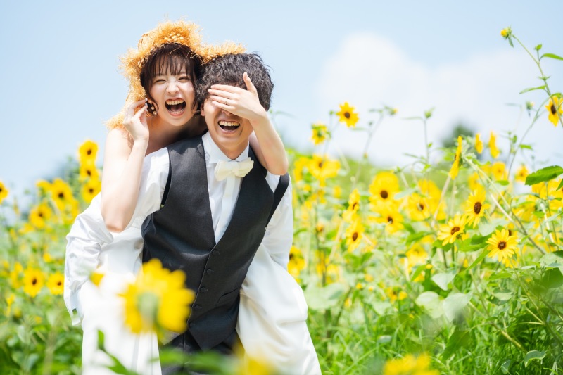 昭和記念公園のひまわり