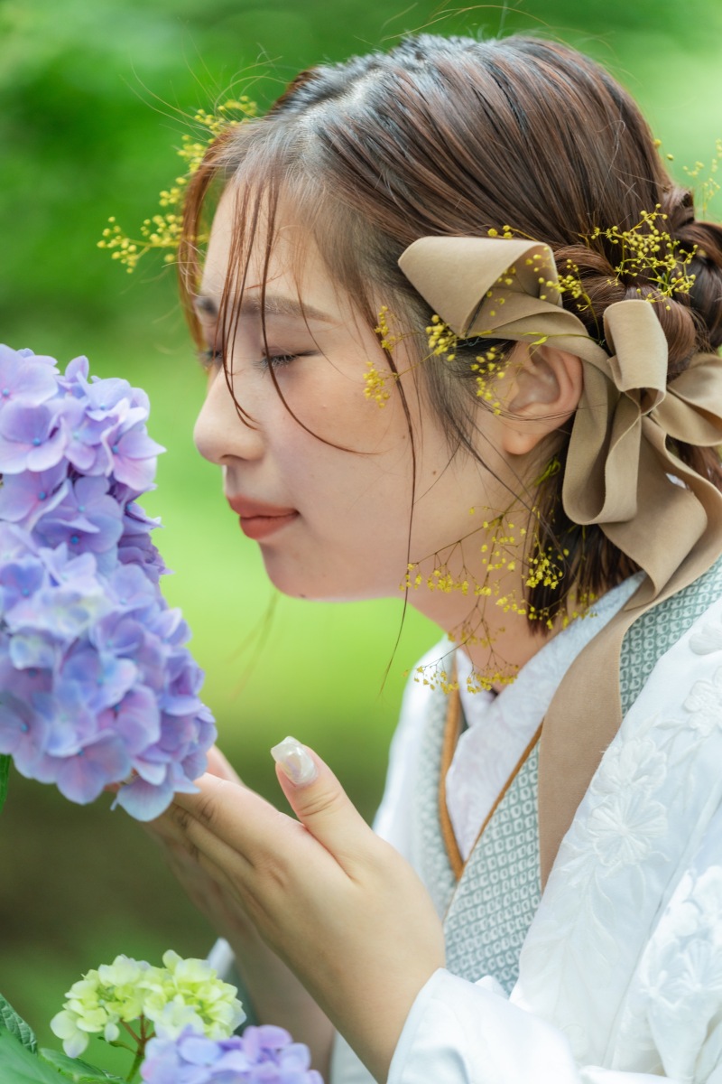 紫陽花ロード 『昭和記念公園』