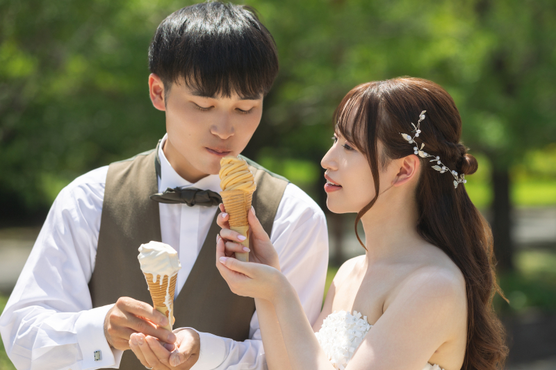 夏の昭和記念公園