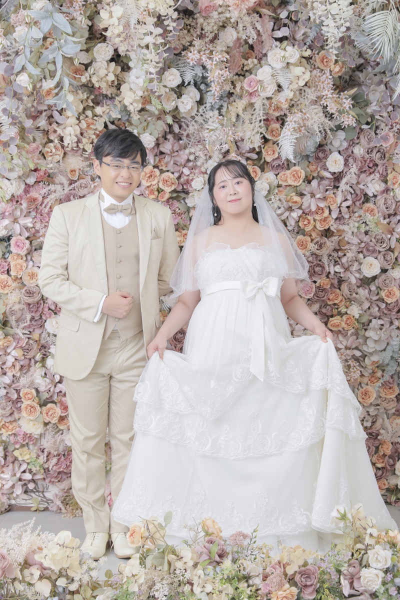 洋装ハウススタジオで2着撮影