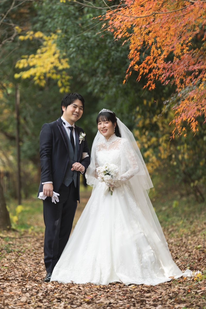 昭和記念公園洋装ロケーション＋屋内庭園スタジオ