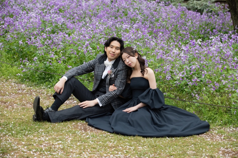 昭和記念公園の桜と菜の花