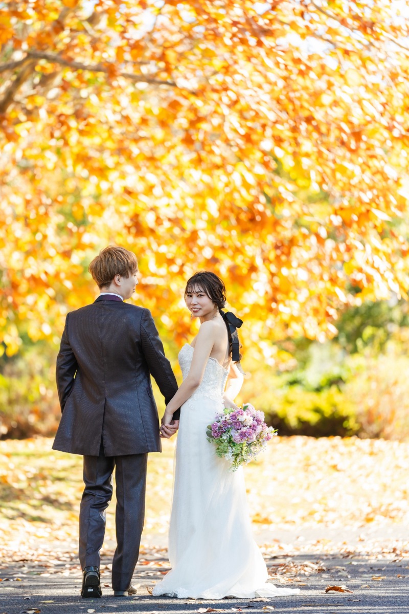 紅葉シーズンの撮影