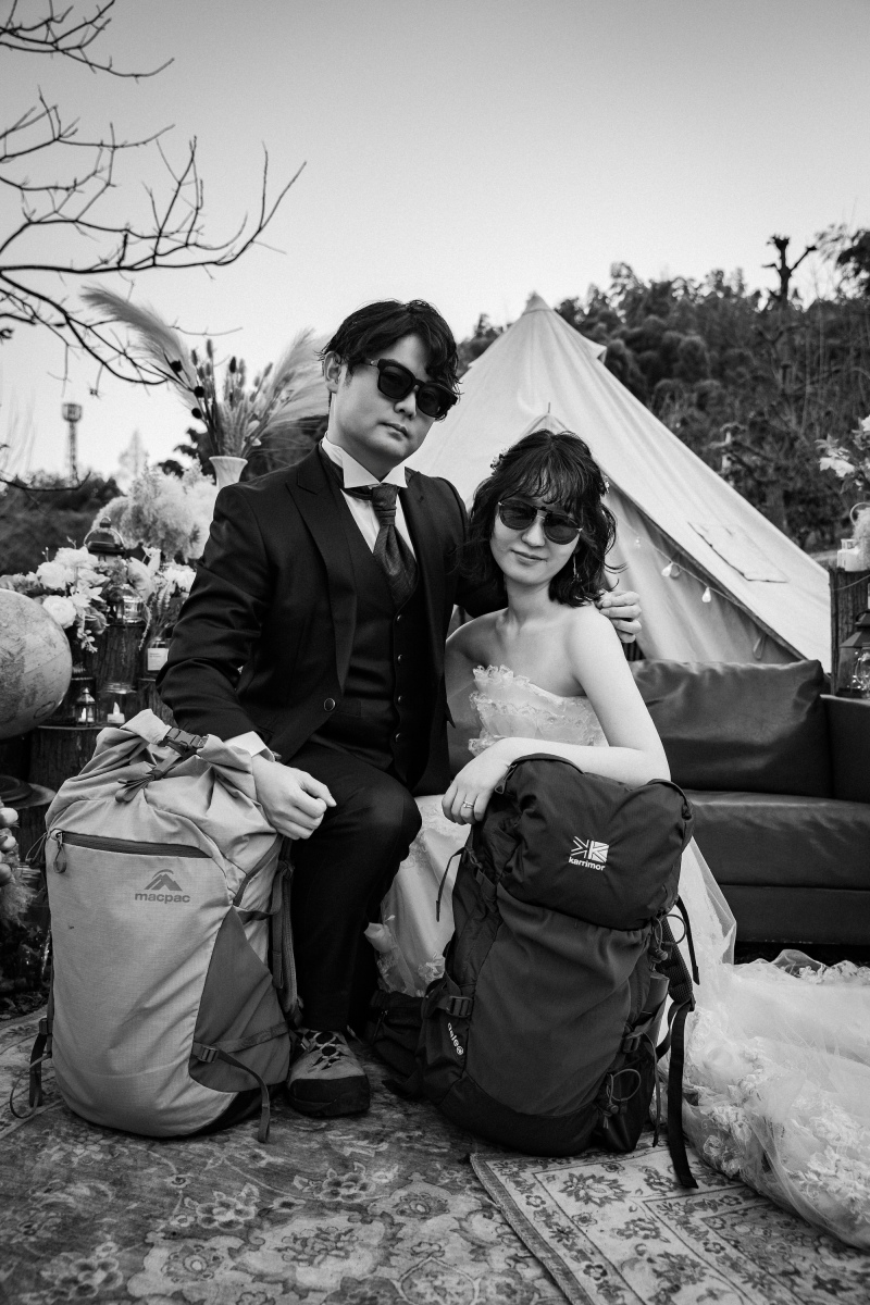 大好きな山の中で 