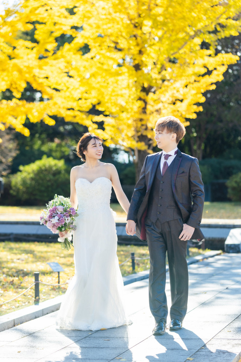 紅葉シーズンの撮影
