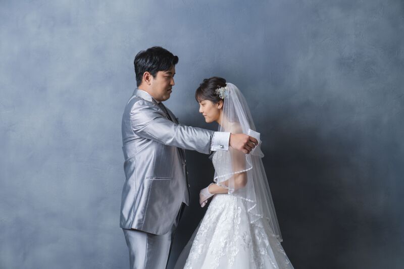 お子様やご家族様とのファミリーフォトウェディング♡