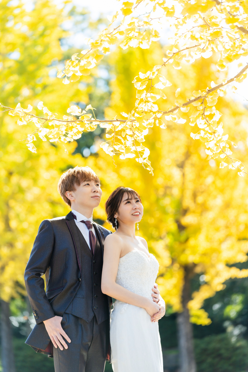 紅葉シーズンの撮影